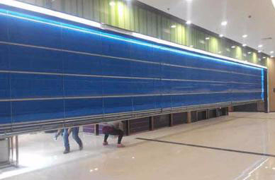 雙軌（guǐ）無機布防火卷簾