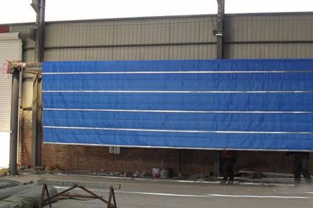 卷簾門無機布防（fáng）火門