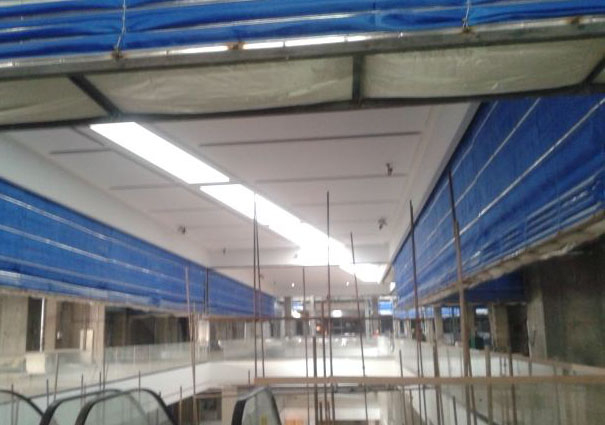 無機布防（fáng）火（huǒ）卷簾安裝實（shí）例