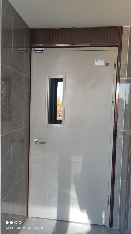 商場（chǎng）鋼質防（fáng）火門安裝